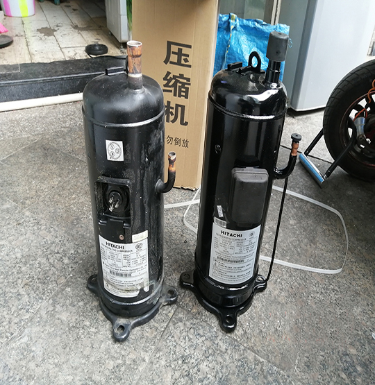 尚义中央空调压缩机的更换维修